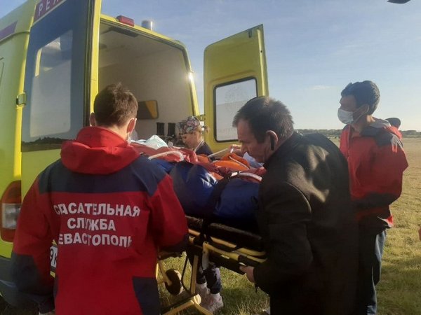 Пострадавшая на пожаре в Севастополе девочка доставлена в Краснодар